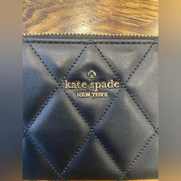 #108 NWT Kate Spade Carey Small Card Holder in black - Picture 4 of 10